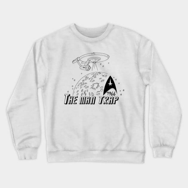 The Man Trap 1966 Crewneck Sweatshirt by AnimeWorld